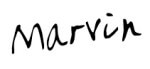 marvin unterschrift